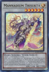 Mannadium Trisukta - AGOV-EN037 - Ultra Rare - 1st Edition